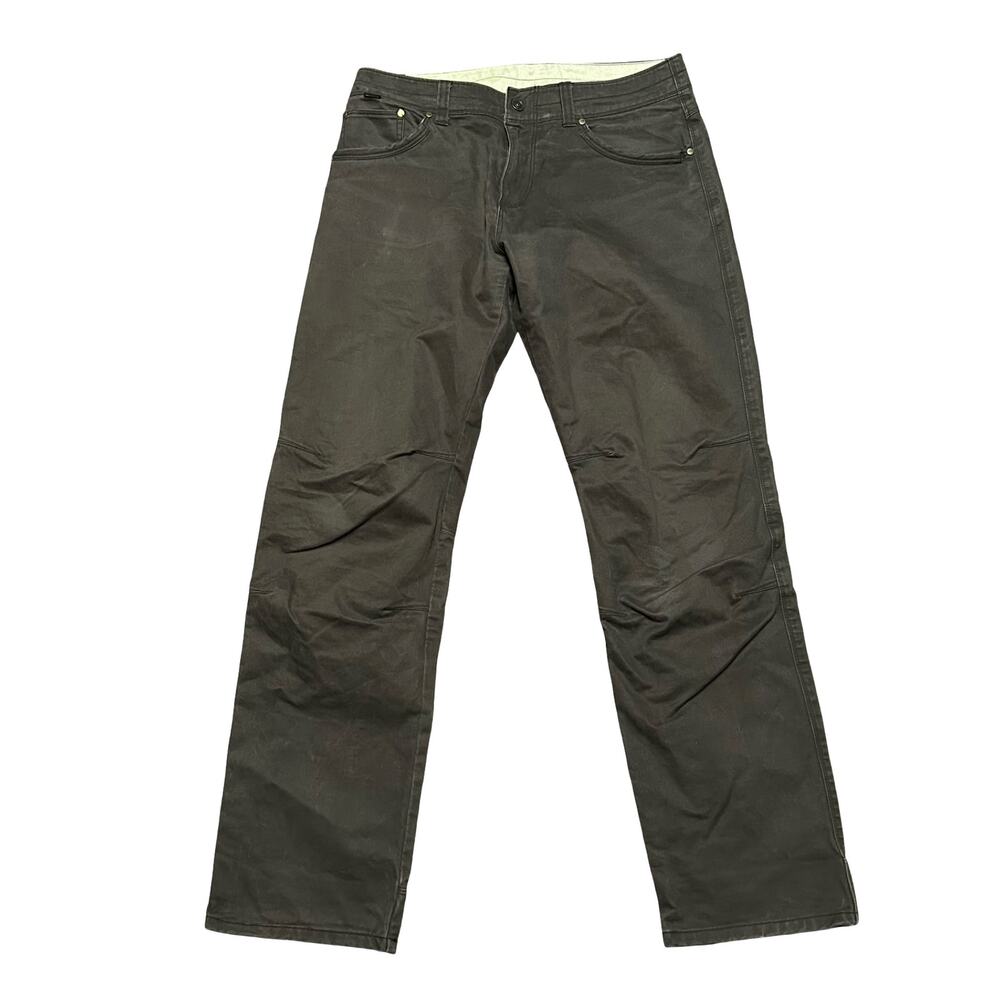 Kuhl Rydr Pants Mens 33x34 meas 33x32 Vintage Patina Dye Workwear Outdoor Hike